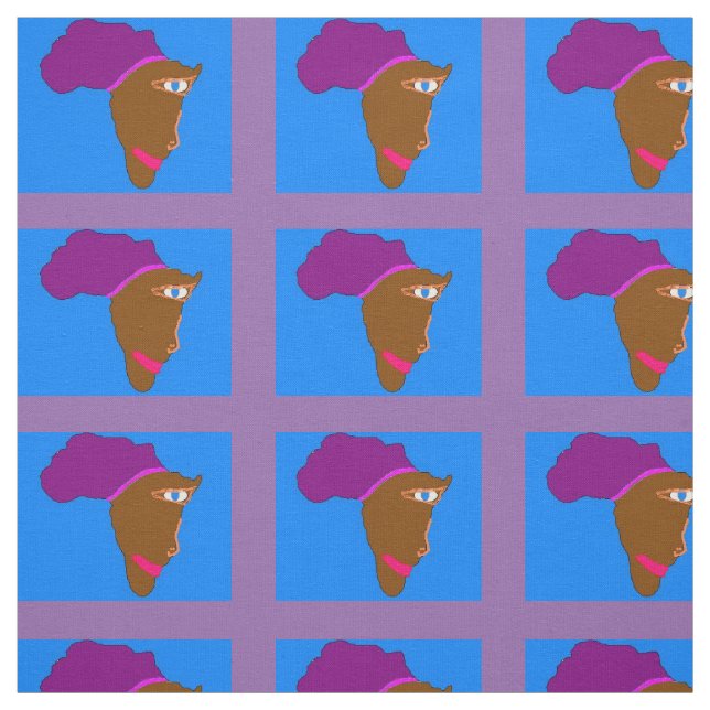 Mutter-Afrika-Gewebe Stoff (Muster)