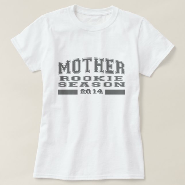 Mutter - Anfängers-Jahreszeit (kundengerechtes T-Shirt (Design vorne)