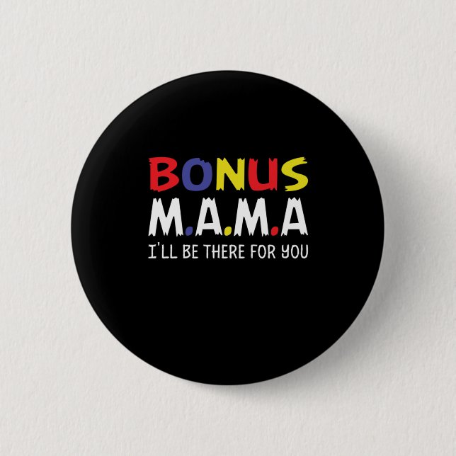 Mutter Art Bonus Mama Button (Vorderseite)