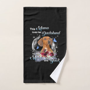 Mutter Art Dackel Mama Birthday Handtuch