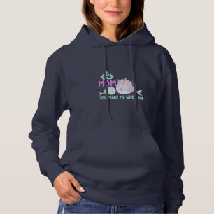 Mutter Art Mama du hast mich zu dem gemacht, was i Hoodie