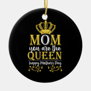 Mutter Art Mama Sie sind die Königin Keramik Ornament