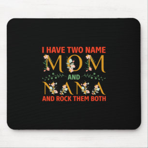 Mutter Art Mama und Nana Mousepad