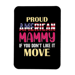 Mutter Art Proud American Mommy Magnet