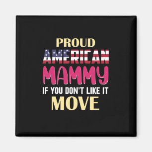 Mutter Art Proud American Mommy Magnet