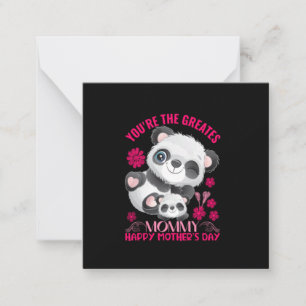 Mutter Art Sie sind die Beste Mami Mitteilungskarte
