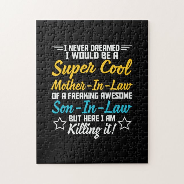 Mutter Art Super Cool Mutter im Jura Puzzle (Vertikal)
