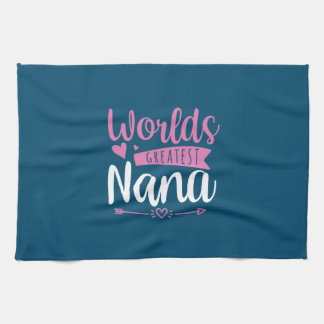 Mutter Art World Beste Nana Geschirrtuch