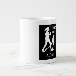 Mutter auf der Flucht Geschenk Mutter Shirt Gesche Jumbo-Tasse