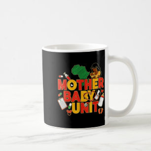 Mutter Baby Einheit Schwarze Krankenschwester Magi Kaffeetasse