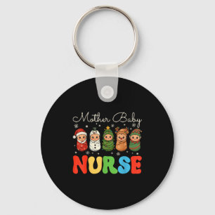 Mutter Baby Krankenschwester Weihnachten Mbu Nachg Schlüsselanhänger