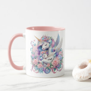 Mutter & Baby Unicorn Tasse