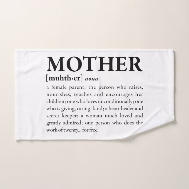Mutter Badhandtuch Set (Handtuch)