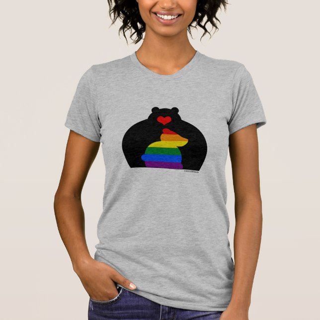 Mutter Bear Rainbow Tee (Vorderseite)