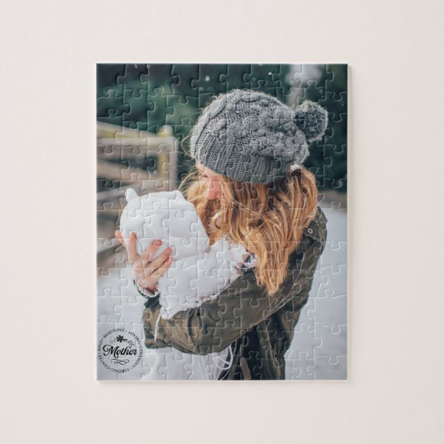 MUTTER | Benutzerdefiniertes Foto-Puzzle Puzzle (Vertikal)
