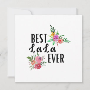 Mutter Best Lala je Geburtstag Einladung