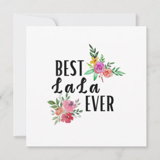 Mutter Best Lala je Geburtstag Einladung