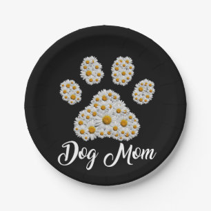Mutter Beste Mama für Hunde je Geburtstag Pappteller