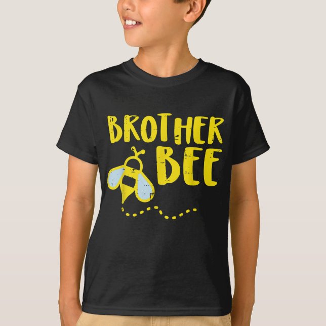 Mutter Biene Familie Matching Bro Männer Jungen Ki T-Shirt (Vorderseite)