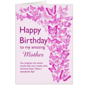 Mutter Birthday Butterflies