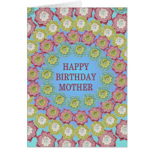 Mutter Birthday Crochet Blume
