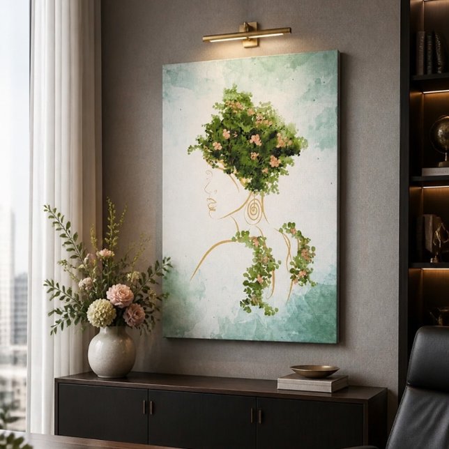 Mutter Blossom Canvas Print (verschiedene Größen) Leinwanddruck (Von Creator hochgeladen)