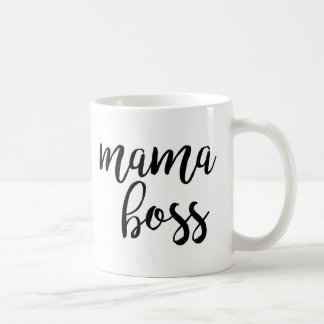 Mutter Boss Typography Coffee Mug Tasse