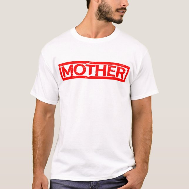 Mutter Briefmarke T-Shirt (Vorderseite)