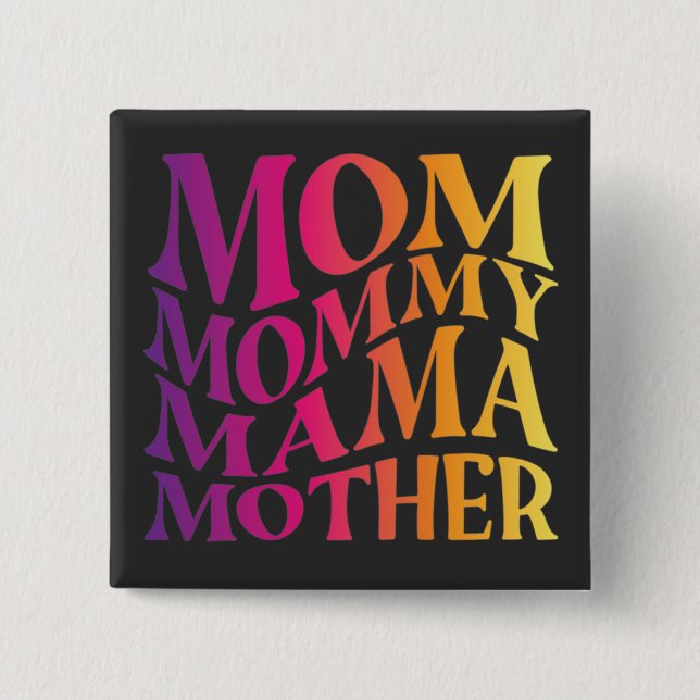 Mutter Button (Vorderseite)