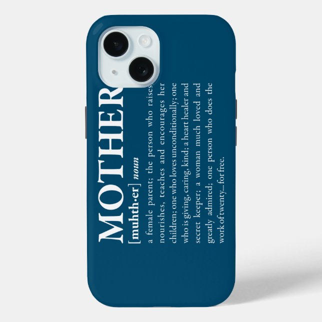 Mutter Case-Mate iPhone Hülle (Rückseite)