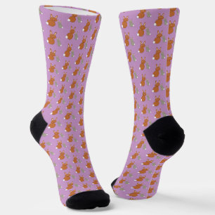 Mütter Day Bunnies Gemustert Socken
