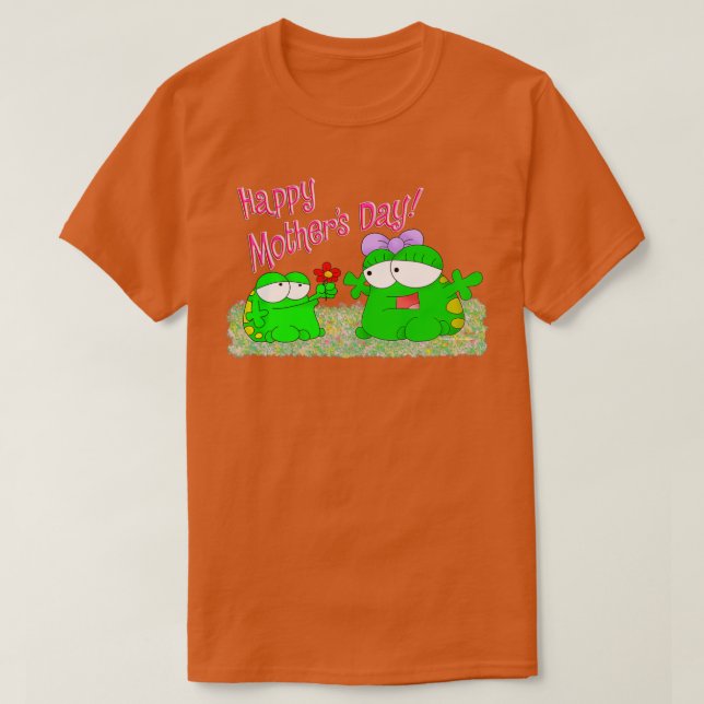 Mütter Day Frogs T-Shirt (Design vorne)