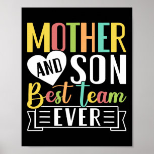 Mütter Day Mama Mama Sohn Liebe Mommy Mama Mutter Poster