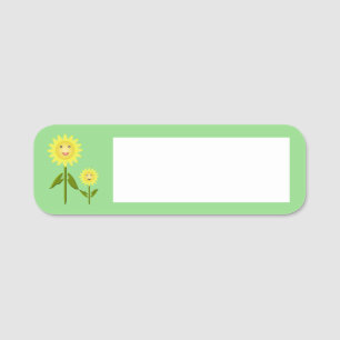 Mütter Day Sunblumen Namensschild