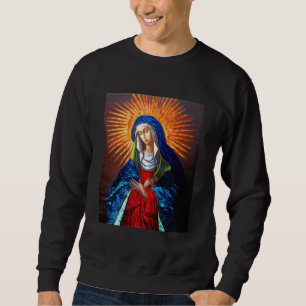 Mutter der Barmherzigkeit, Königin des Himmels ... Sweatshirt