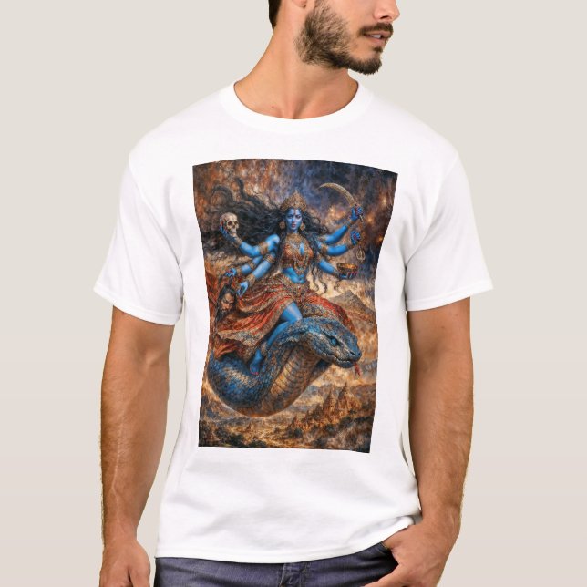 Mutter der Befreiung Göttin Kali T-Shirt (Vorderseite)