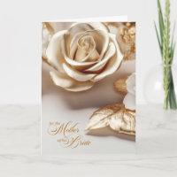 Mutter der bräunlichen goldenen Rose