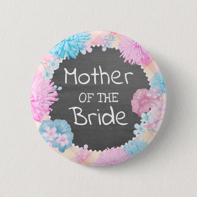 Mutter der Braut Button (Vorderseite)