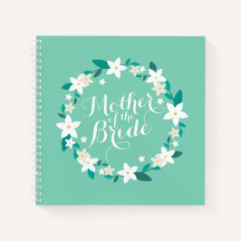 Mutter der Braut Elegant Hochzeit | Notebook Notizbuch