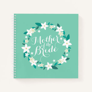 Mutter der Braut Elegant Hochzeit   Notebook Notizbuch