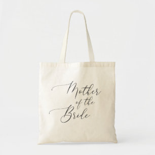 Mutter der Braut Elegantes Script-Brautparty Tragetasche