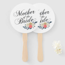 Mutter der Braut Hochzeit | Handfächer