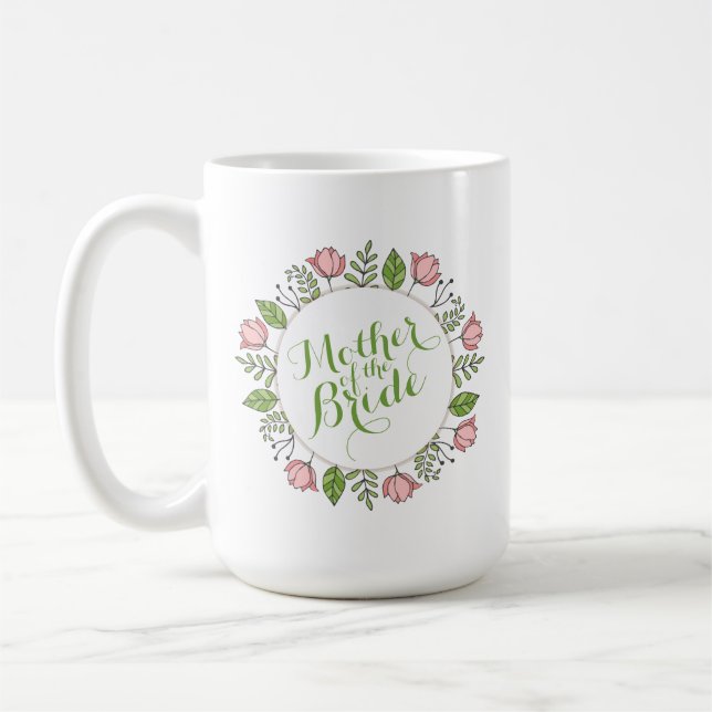 Mutter der Braut Hochzeit | Klassische Tasse (Links)