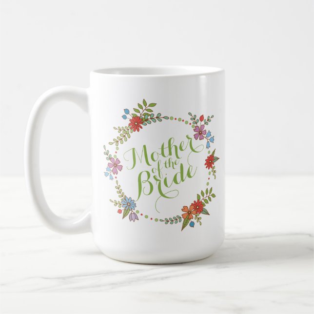 Mutter der Braut Hochzeit | Klassische Tasse (Links)