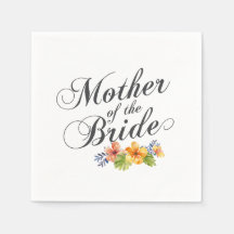 Mutter der Braut Hochzeit | Napkin