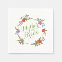 Mutter der Braut Hochzeit | Napkin