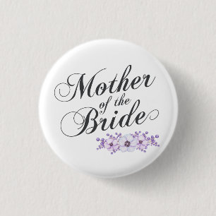 Mutter der Braut Hochzeit   Schaltfläche Button