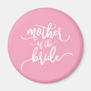 Mutter der Braut-Hochzeitskalligrafie Magnet