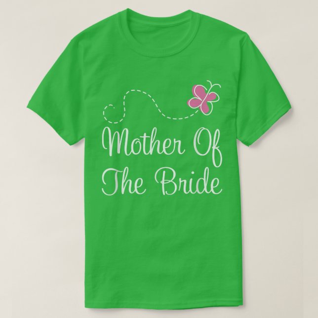Mutter der Braut Hochzeitspende Brautparty T-Shirt (Design vorne)