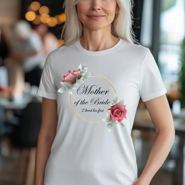 Mutter der Braut - Ich liebe ihre erste T-Shirt (Von Creator hochgeladen)